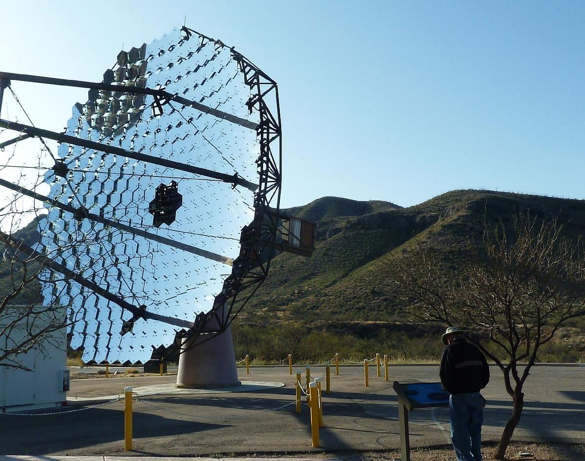 MMT Observatory, located on Fred Lawrence Whipple Observatory on Mount Hopkins, Arizona